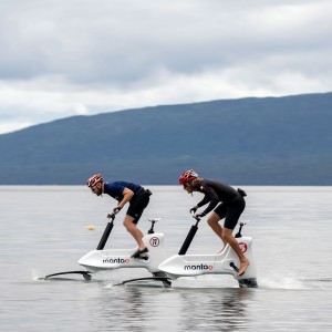 Team Building Hydrofoil Bike